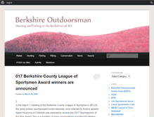 Tablet Screenshot of berkshireoutdoorsman.com